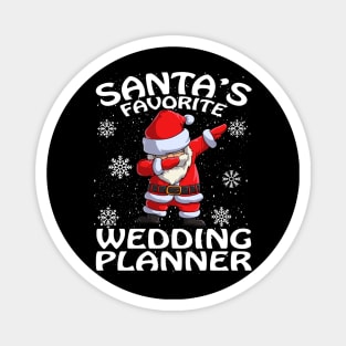 Santas Favorite Wedding Planner Christmas Magnet